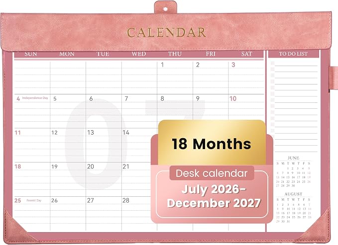 Yoment Desk Calendar 2026-2027 by Yoment-Enjoyyourmoment