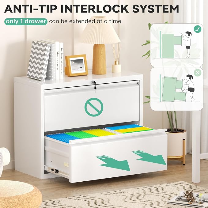Bonusall Lateral File Cabinet - Image 5