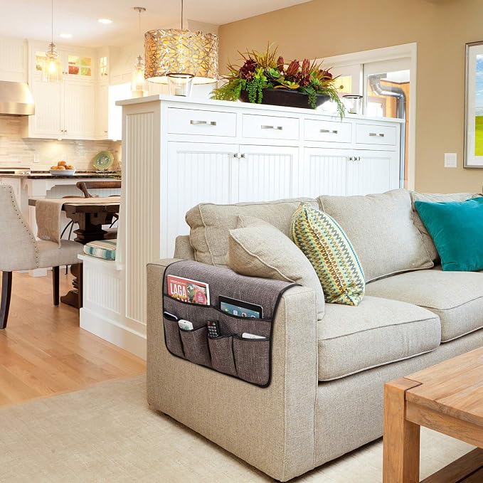 Sofa Armrest Organizer Non-Slip Remote Control Holders - Image 5