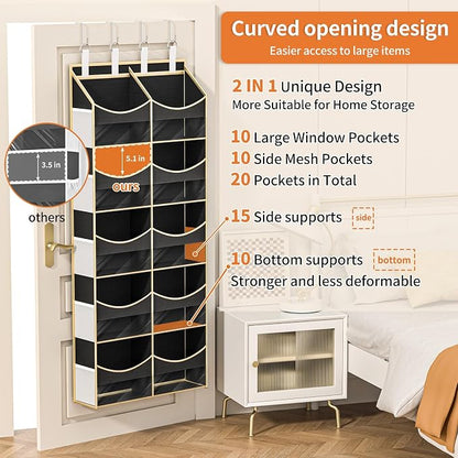 Aokeyee Over the Door Storage Organizer - Image 4