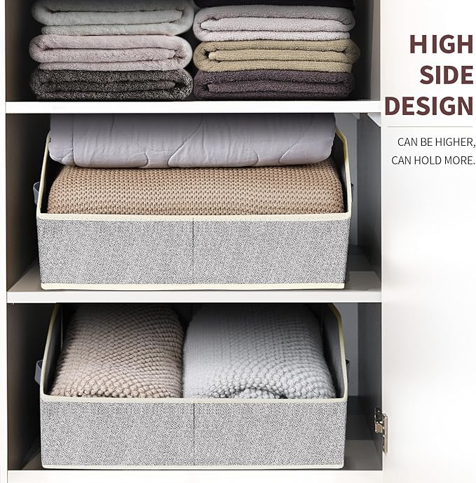 Homsorout Closet Baskets for Shelves Trapezoid - Image 4