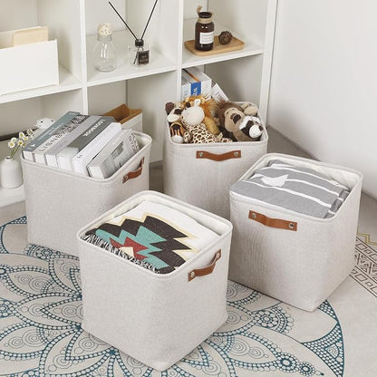 HNZIGE Foldable Cube Storage Bin Storage Baskets - Image 7