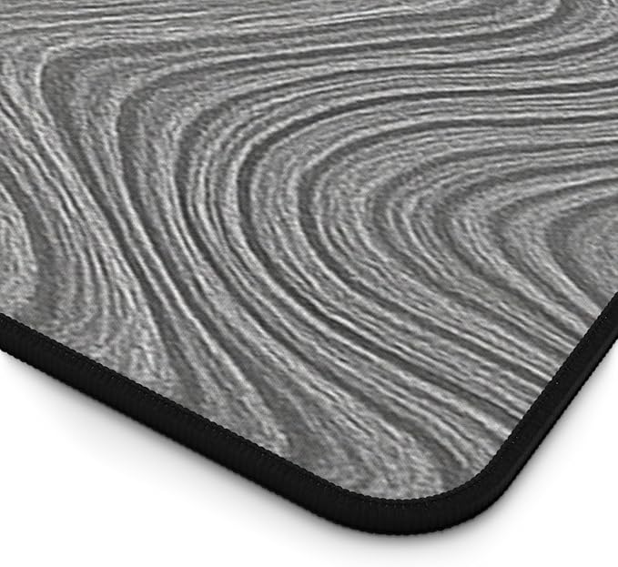 Brushed Metal Texture Desk Mat - Image 4