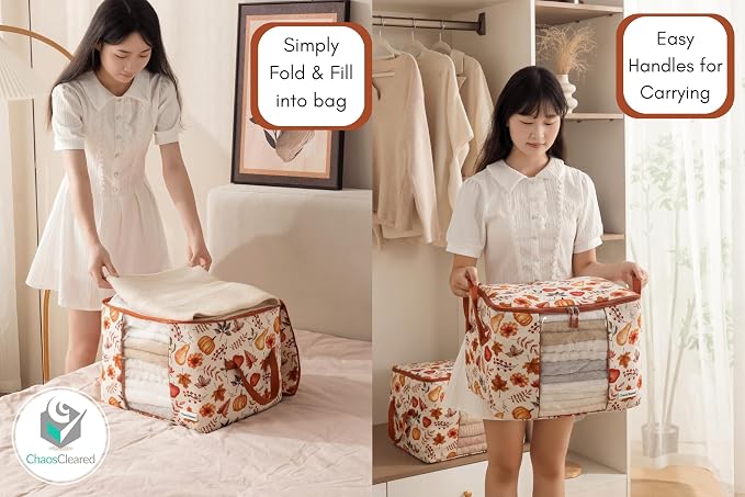 Canvas Storage Bags 2 Pack - Image 3