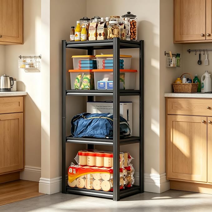PRESTELION Garage Shelving 4-Tier Metal Storage Shelving Unit, 2000 LBS - Image 2