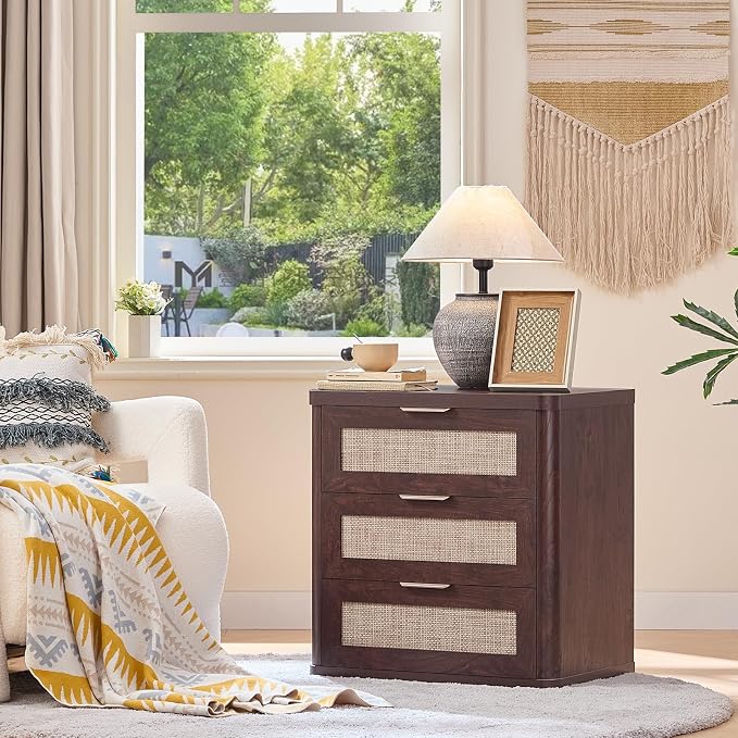 LEYAOYAO Rattan Night Stand - Image 8