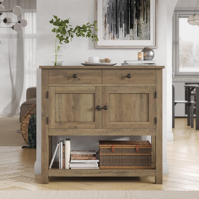 HOSTACK Farmhouse Console Table - Image 3