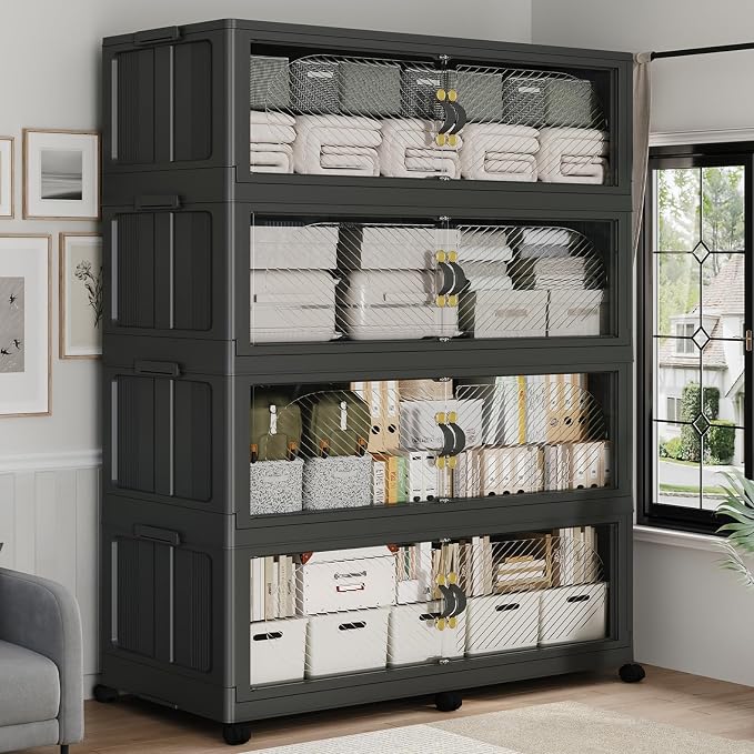960QT Extra Large Stackable Storage Bins by Fangtueh