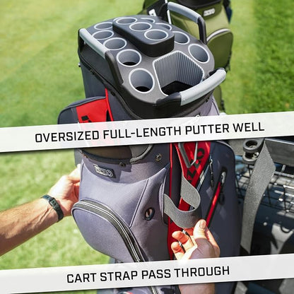 Izzo Ultimate Organizer Golf Cart Bag - Image 5