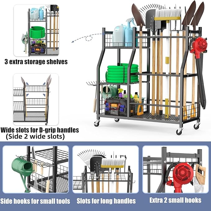 WALMANN Garden Tool Organizer - Image 4