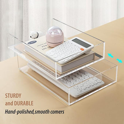 4 Pack Acrylic Paper Tray Organizer - Image 6