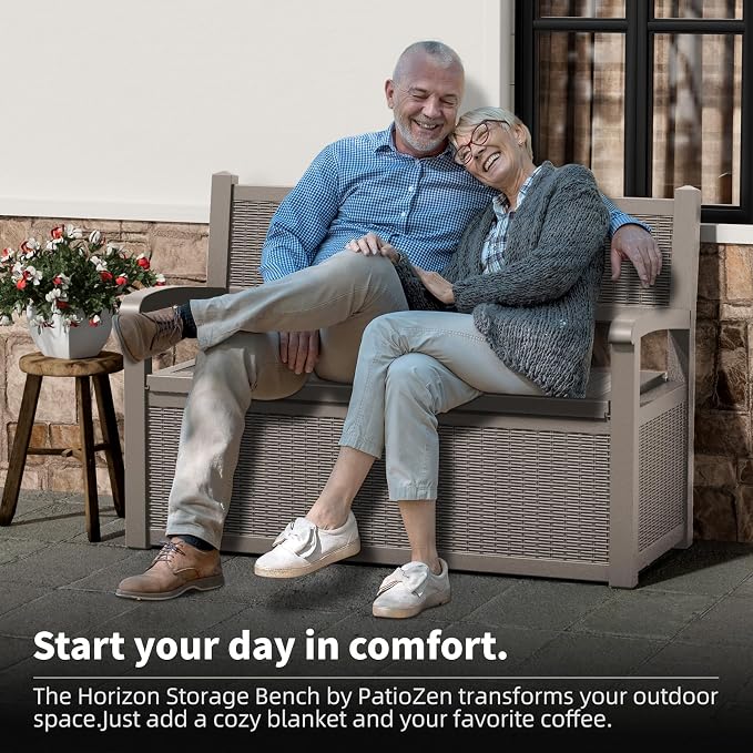 Outdoor Storage Bench - Image 2