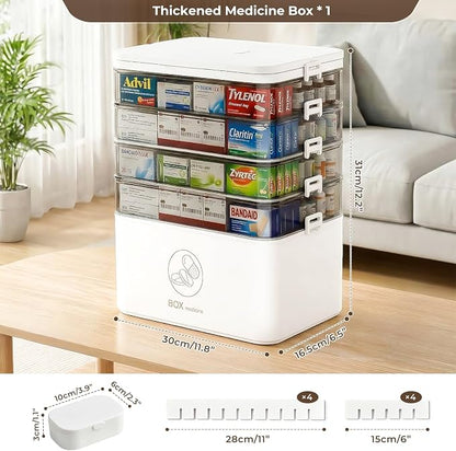 5-Tier Medicine Cabinet Organizer - Image 2