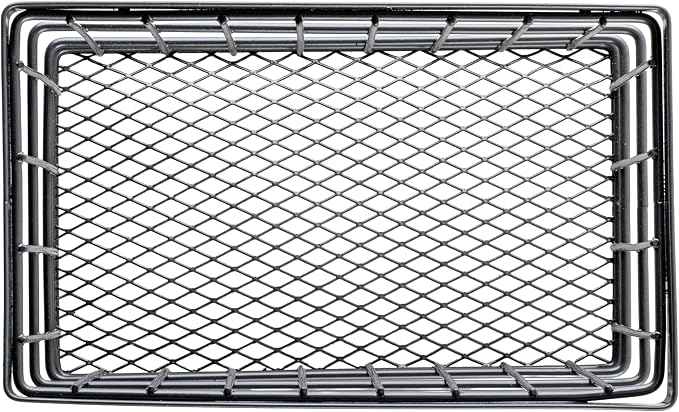 G.E.T. WB-745-MG Rectangular Metal Storage Wire Basket - Image 3
