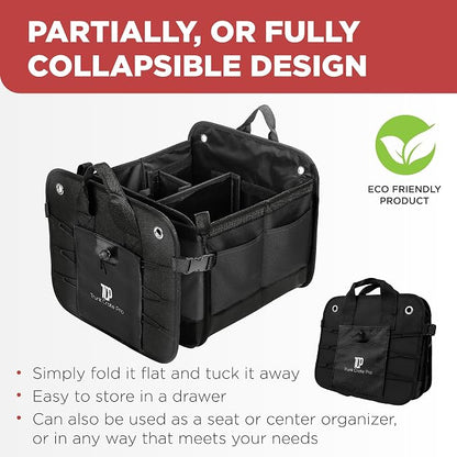 TRUNKCRATEPRO Trunk Organizer For Car, Truck | Premium Adjustable Multi - Image 5