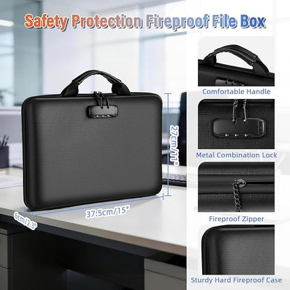 Fireproof Document Safe Box - Image 4