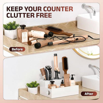 Casavita White Hair Tool Organizer - Image 7
