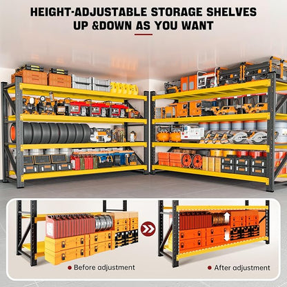 RAVIGIN 5000LBS Storage Shelves, Shelving Units Industrial Shelving - Image 5
