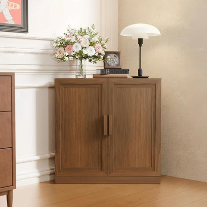 Casaphoria Farmhouse Corner Cabinet, Wooden Corner Storage Cabinet by Casaphoria