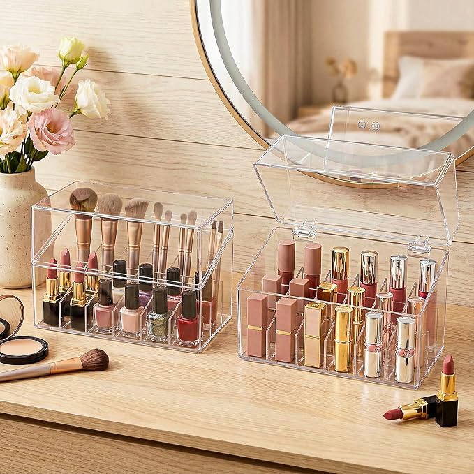 Foraineam 3 Pack Lipstick Holder Organizer - Image 6