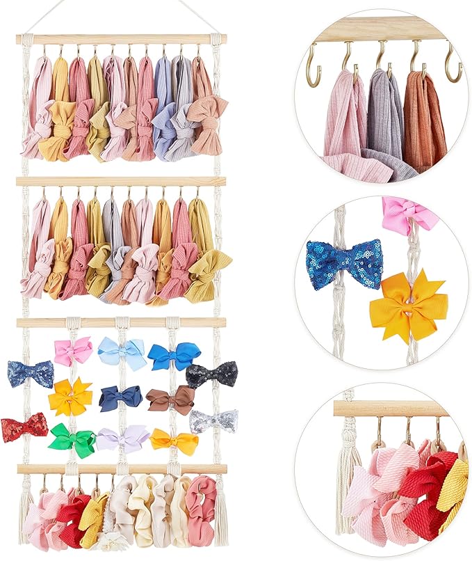Dahey Headband Holder Bow Organizer - Image 5
