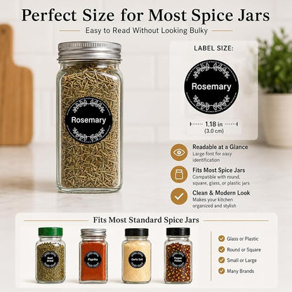 665 Spice Labels Book with A-Z Index - Image 2