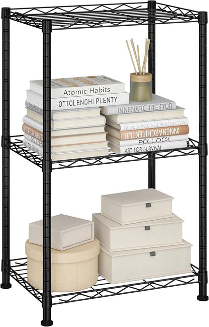 HOMEFORT Storage Shelves, 3-Wire Shelving, Metal Shelving Unit Adjustable by HOMEFORT