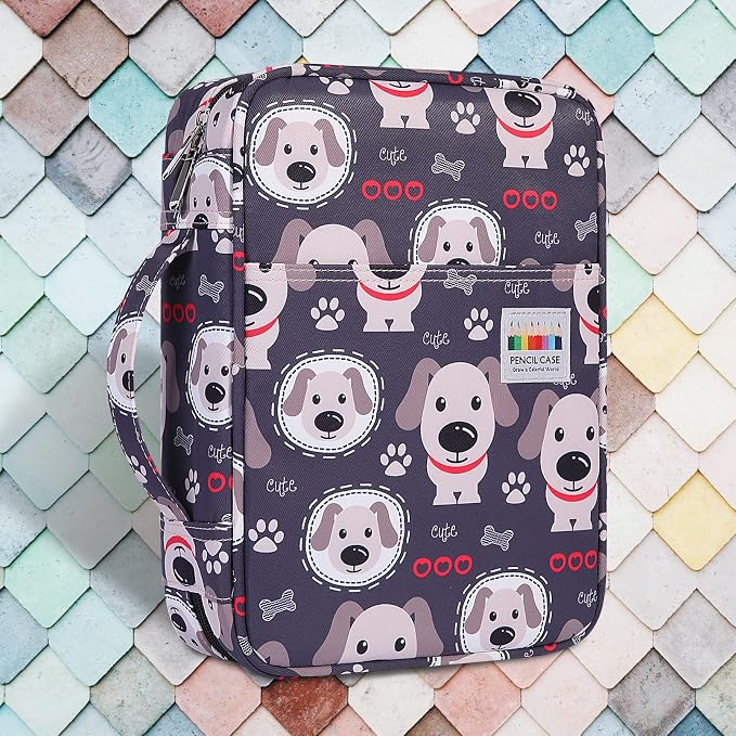 JAKAGO 220 Slots Colored Pencil Case Large Capacity Pen Holder - Image 8