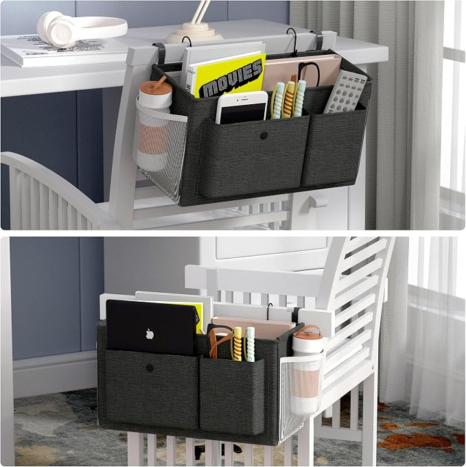 Bedside Caddy Bedside Storage Hanging Organizer - Image 8