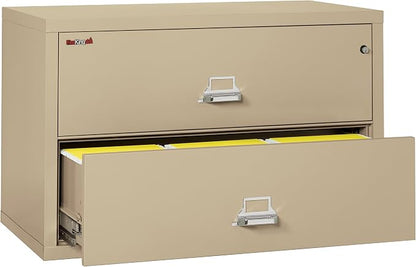FireKing Fireproof Lateral File Cabinet, 27.75" H x 44.5" W x 22.13" D - Image 5
