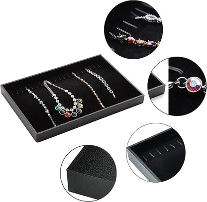 Stratalife 20 Hooks Necklace Organizer Tray, Stackable Jewelry Organizer - Image 2