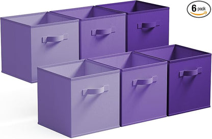 GRANNY SAYS 13 Inch Cube Storage Organizer, Sturdy Handles, Decorative Baskets by GRANNYSAYS