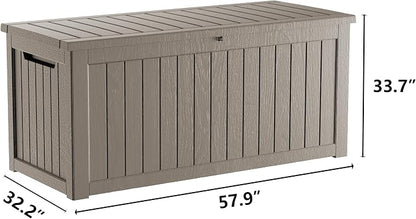 270 Gallon Heavy Duty Outdoor Storage Box - Image 3