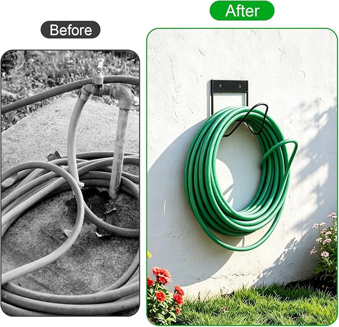 Hose Holder, Hose Hanger Wall Mount - Image 6