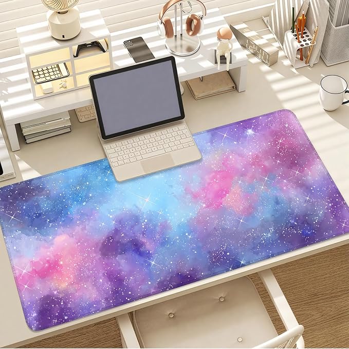 Galaxy Mouse Pad Large, Extended Gaming Desk Mat – 335.43 x 15.75 in – - Image 7