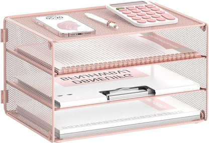 DALTACK 3 Tier Letter Tray Paper Organizer by DALTACK