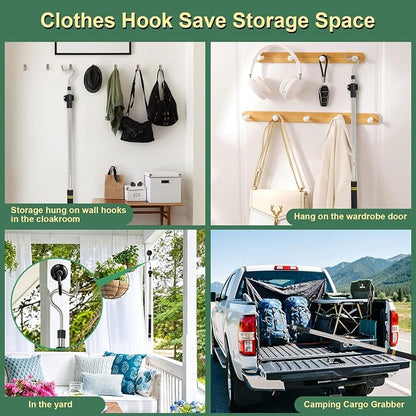Clothes Hook Pole Heavy Duty - Image 8