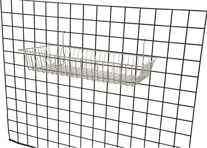 Only Garment Racks #5624C Chrome Wire Baskets - Image 3