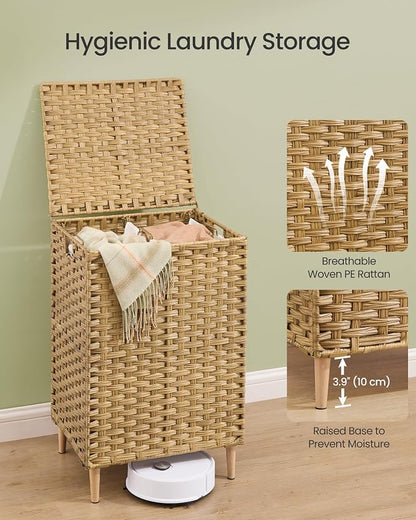 SONGMICS 2-Section Laundry Hamper - Image 5