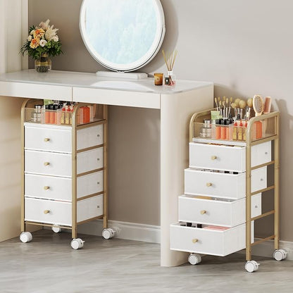 SWTYMIKI Rolling Makeup Organizer Cart by SwtyMiki-TidyHomeSweetLife