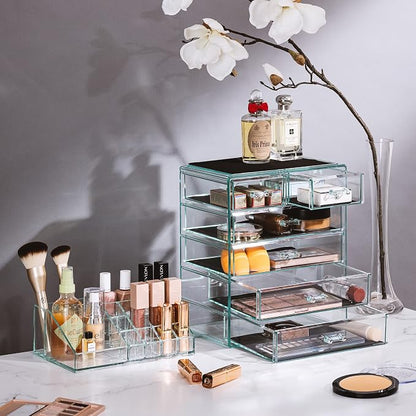 Sorbus Clear Cosmetic Makeup Organizer - Image 3