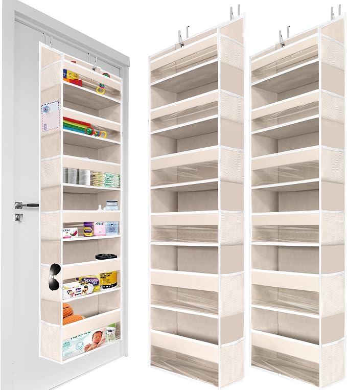 HOMELUX THEORY Over The Door Organizer Hanging by HomeluxTheory