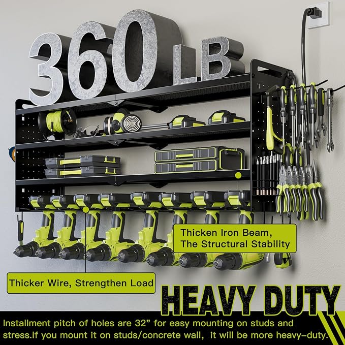 Power Tool Organizer Wall Mount - Image 5