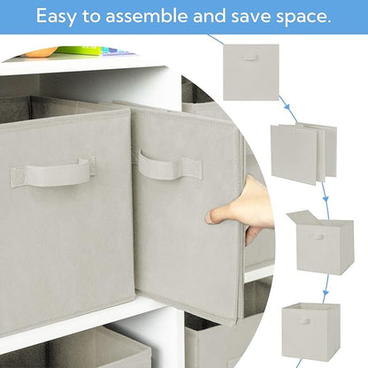 Cupic Cupid 11 Inch Storage Cube, Fabric Cube Storage Bin - Image 4