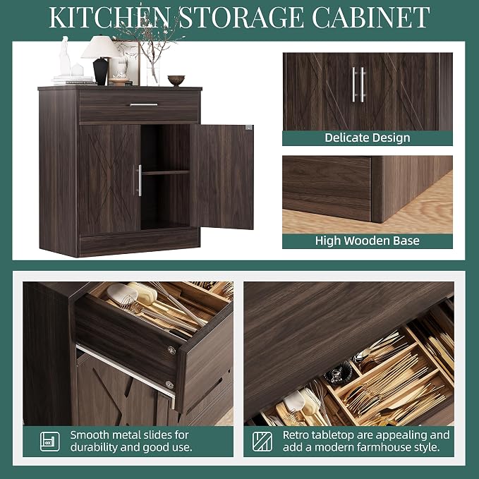 Shintenchi Farmhouse Storage Cabinets - Image 6