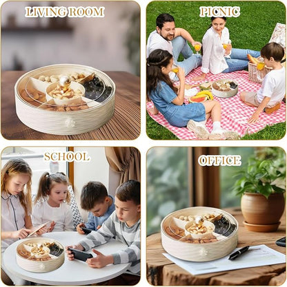 Modern Luxury Snack Box with Lid – Elegant Dry Fruit, Nut & Candy Organizer Tray - Image 6