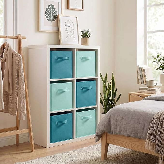 ShellKingdom Storage Bins, Foldable Fabric Storage Cubes And Cloth Storage - Image 4