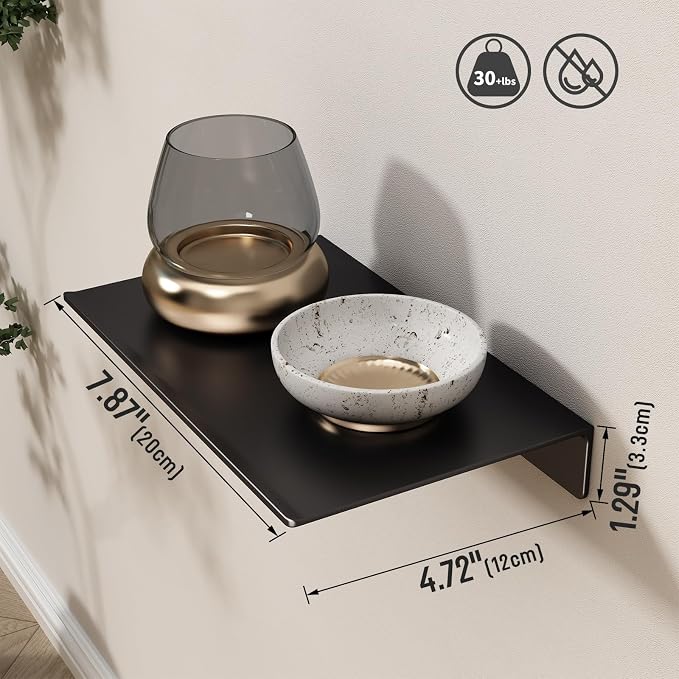 Danpoo 8 inch Small Floating Shelf - Image 3