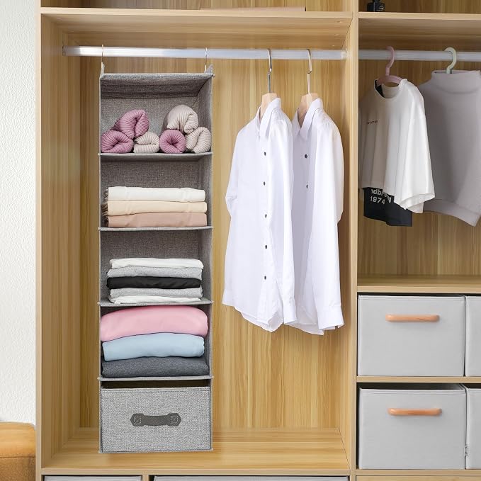 Large Hanging Sweater Organizer - Image 3