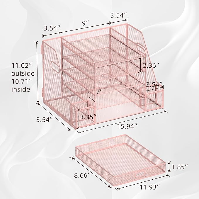 SUPEASY Mesh Desk Organizer - Image 3